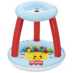 Bestway fisher - price piscine a balles gonflable lil sunshine avec 15 balles