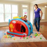 Bestway piscine a boules h�licopt�re fisher price 137 x 112 x 97 cm