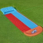 Bestway toboggan aquatique h2ogo tsunami splash ramp toboggan double
