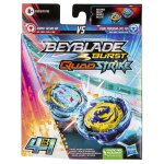 Beyblade burst quadstrike dual pack komet helios h8 et tidal pandora epic p8