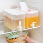Bhhbb - distributeur d'eau de grande capacité (4l) avec robinets, distributeur de boissons pour réfrigérateurs ... Bhhbb - distributeur d'eau de grande capacité (4l) avec robinets, distributeur de boissons pour réfrigérateurs ...