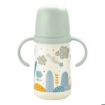 Biberon avec anses et bec silicone anti - colic 270 ml + 6mois