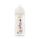 Biberon anti - colique dodie - rose - d�bit 3 rapide - 330ml