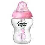 Biberon déco fille closer to nature 260ml - tommee tippee Biberon déco fille closer to nature 260ml - tommee tippee