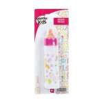 Biberon magique pour poupon 13, 5 cm rose - blanc