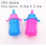 Biberons magiques rose et bleu pour bbs, accessoires de poupes, jouet amusant pour enfants, 1 / 2 ...
