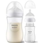Biberon philips avent scy903 260ml response, la ttine natural response soutient le rythme d'alimentation ...