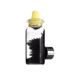 Biberon avec sable magn�tique avec aimant