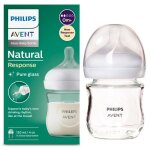 Biberon en verre philips avent 120 ml response Biberon en verre philips avent 120 ml response