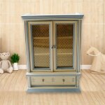 Biblioth�que de maison de poup�e 1 / 12, meuble de jouets, vitrine pour la cuisine de la maison, d�coration ...