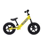Bicicletta pedagogica per bambini vertigo gialla � balance bike senza pedali