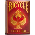 Bicycle - jeu de 54 cartes a jouer - collection creatives - fyrebird - magie / carte magie, rouge et ...