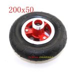 Bicyclette electrique de 8 pouces roue arrire, ceinture de moyeu, dents de pas moteur, pignon 200x50, ...