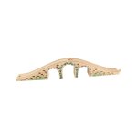 Bigjigs pont en bois avec 3 arches