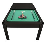 Billard amricain convertible alliance 5ft - 183 x 102 cm avec accessoires et plateau dnatoire - couleur ...