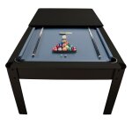 Billard am?ricain harmony 6ft - 206, 5 x 116, 5 x 80 cm avec accessoires et plateau d?natoire - couleur ...