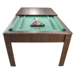 Billard am?ricain harmony 6ft - 206, 5 x116, 5 80 cm avec accessoires et plateau d?natoire couleur ch?ne ...