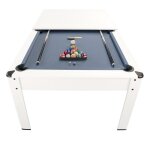 Billard am?ricain harmony 6ft - 206, 5 x116, 5 80 cm avec accessoires et plateau d?natoire couleur ivoire ... Billard am?ricain harmony 6ft - 206, 5 x116, 5 80 cm avec accessoires et plateau d?natoire couleur ivoire ...