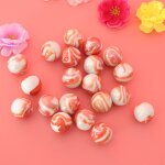 Billes de verre a rayures pour enfants, 20 pices, boule de marbre, jeu de course, jouets anti - stress, ...