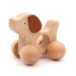 Bio bbs saisir jouet montessori, 1 pices chiot / poney / htre voiture de dentition montessori jouets ...