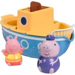 Bizak tomy e73414 le jouet bateau de papy pig - bain peppa en 4 parties avec arroseurs amovibles et moulin ...