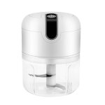Blanc - 1 x hachoir a viande automatique supplment pour bb remuer l'ail viande hache multifonction ...
