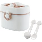 Blanc - distributeur de lait pour bb, distributeur a touche unique de 410 ml, pot de lait pour bb ...