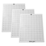 Blanche - 3 pièces tapis de coupe de remplacement tapis adhésif avec grille de mesure 8 par 12 pouces ... Blanche - 3 pièces tapis de coupe de remplacement tapis adhésif avec grille de mesure 8 par 12 pouces ...