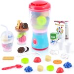 Blender toy de smoothies, set de ustensile cuisine enfant avec mixeur, jouets alimentaires, actions ralistes, ...