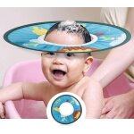 (bleu) baby shower cap safety shampooing shower cap bath head hair rinse prot�ge les tout - petits et ...