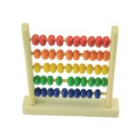 Blocs en bois pour bbs, petit boulier fait a la main, jouet educatif, perles de calcul pour enfants, ...