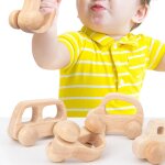 Blocs de bois miniature dessin anim voiture camion enfants cadeaux bb educatif toy h