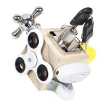 Blocs en bois montessori 6 en 1, jouets sensoriels educatifs pour bébés, mécanisme de déverrouillage, ... Blocs en bois montessori 6 en 1, jouets sensoriels educatifs pour bébés, mécanisme de déverrouillage, ...