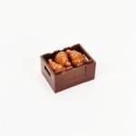 Blocs de construction alimentaires, accessoires pour ami de la ville, chips de pain, poulet rôti, pizza, ... Blocs de construction alimentaires, accessoires pour ami de la ville, chips de pain, poulet rôti, pizza, ...