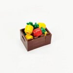 Blocs de construction alimentaires, accessoires pour ami de la ville, chips de pain, poulet rôti, pizza, ... Blocs de construction alimentaires, accessoires pour ami de la ville, chips de pain, poulet rôti, pizza, ...