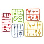 Blocs de construction alimentaires, accessoires pour ami de la ville, chips de pain, poulet rti, pizza, ...