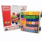 Blocs de construction alphabet num�rique, 42 pi�ces, jouets en bois, remorque education pr�coce, avantages ...