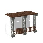 Blocs de construction d'animaux de ferme pour enfants, zoo de la ville, hangar a vache, poulailler, cochon, ...