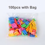 Blocs de construction a balles en plastique, mod�le 3d, jouets pour enfants, tunnel de tuyau d'eau, jouets ...