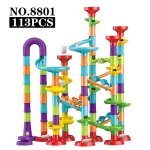 Blocs de construction compatibles duplo, course de billes, blocs de construction, entonnoirs coulissants, ...