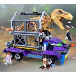 Blocs de construction pour enfants, 400 pi�ces, dinosaure jurassique, escorte le dinosaure, capture t ...