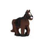 Blocs de construction avec figurines de chevaux bleus, jouets a assembler pour enfants, vente unique, ... Blocs de construction avec figurines de chevaux bleus, jouets a assembler pour enfants, vente unique, ...