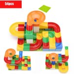 Blocs de construction de grande taille, 54 / 108 pi�ces, billes de labyrinthe, piste, briques, jouets ...