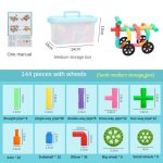 Blocs de construction de tuyaux d'eau, 26 a 192 pi�ces, bricolage, assemblage de tunnel, jouets pour ...