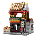 Blocs de construction, ville, chinatown, street view, epicerie, magasin de thé, modèle moc, briques a ... Blocs de construction, ville, chinatown, street view, epicerie, magasin de thé, modèle moc, briques a ...