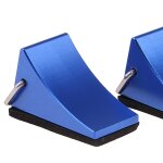 Bloc de frein de voiture rc en mtal, 2 pices, cales de roues, remorque de camion a chenilles