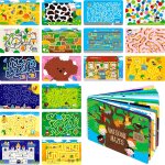 Bloc de jeux de labyrinthes effa�ables a sec, livre et effa�able avec 30 labyrinthes, jeux de r�flexion ...