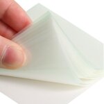 Bloc - notes adhésif transparent, 50 feuilles, papier transparent, etanche, pour animaux de compagnie, ... Bloc - notes adhésif transparent, 50 feuilles, papier transparent, etanche, pour animaux de compagnie, ...