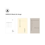 Bloc - notes vintage pour journal, scrapbooking, dtail, papeterie, etiquette rtro, bloc - notes, bricolage, ...