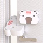 Bloc de porte de s�curit� pour b�b�, 2 pi�ces, clip de porte, nouveau - n�, mignon, dessin anim�